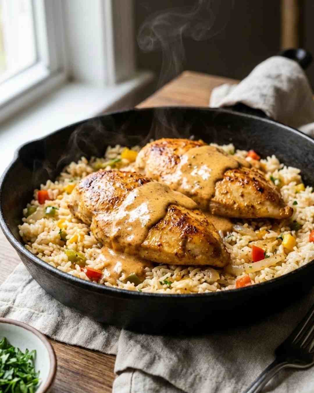 High Protein Creamy Cajun Chicken