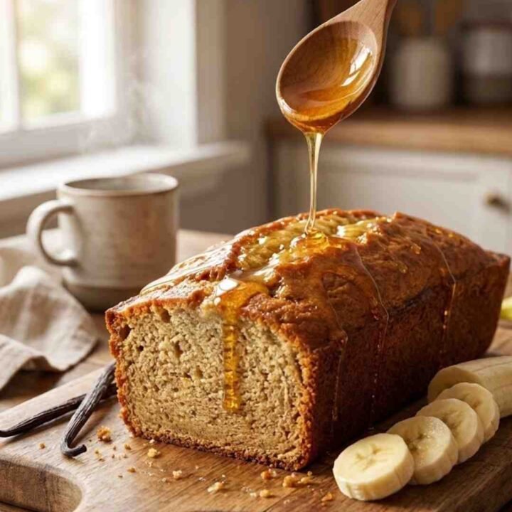 Honey Vanilla Banana Bread