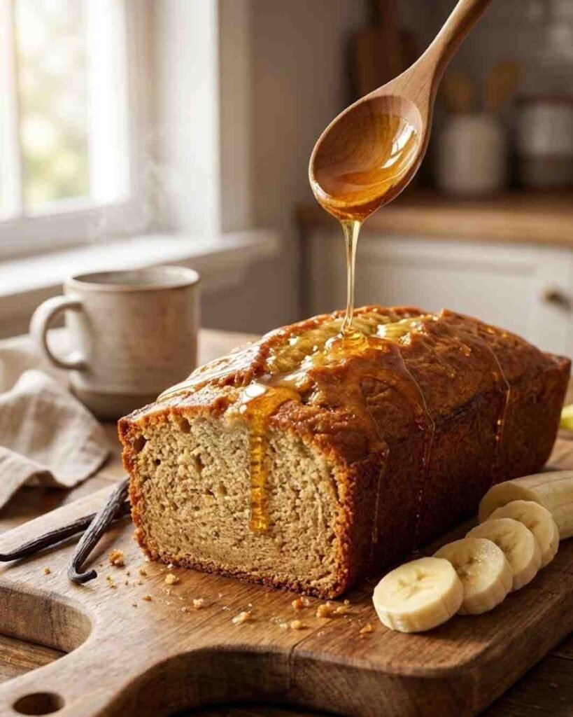 Honey Vanilla Banana Bread