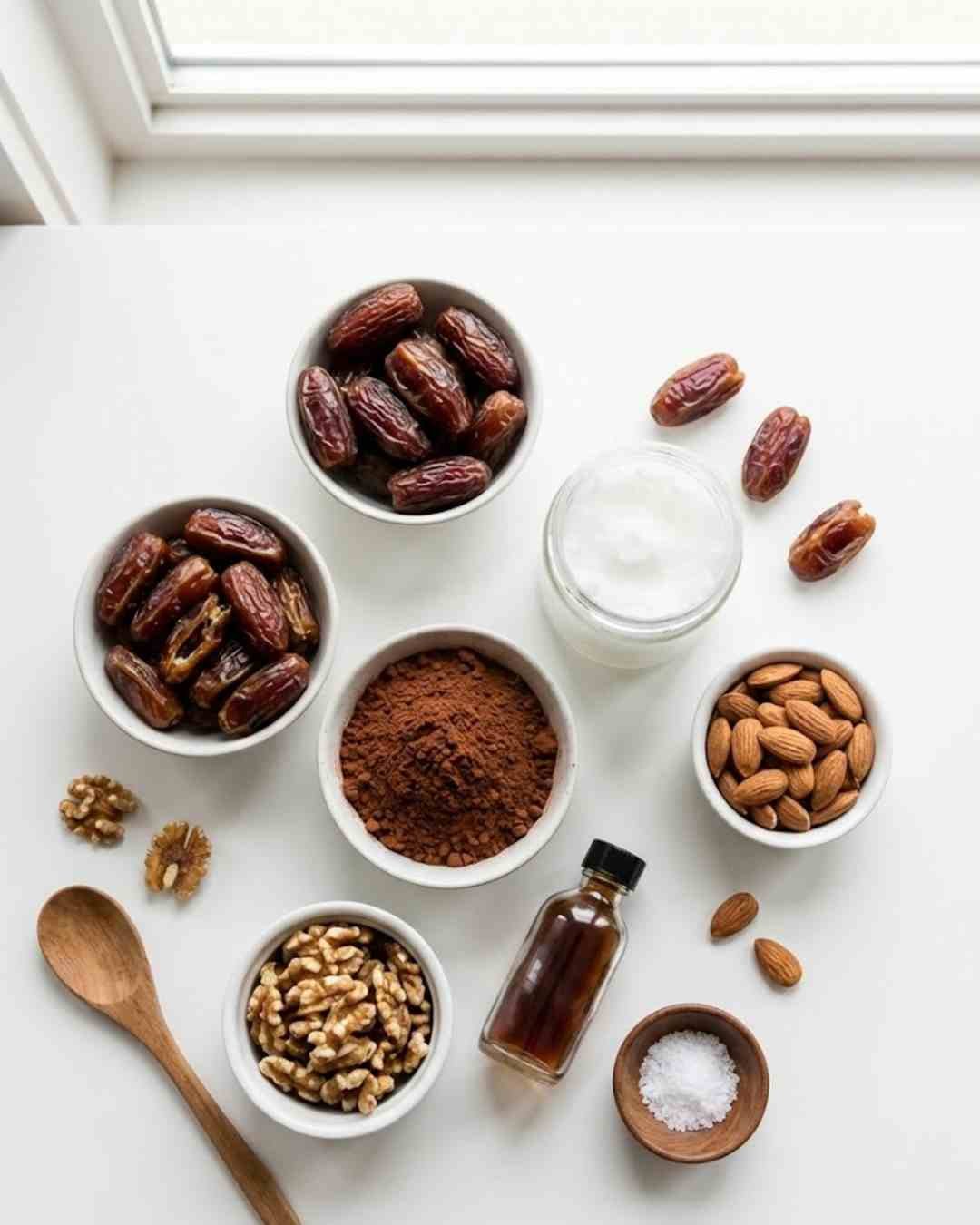 Vegan No Bake Brownies