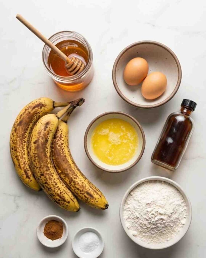 Honey Vanilla Banana Bread