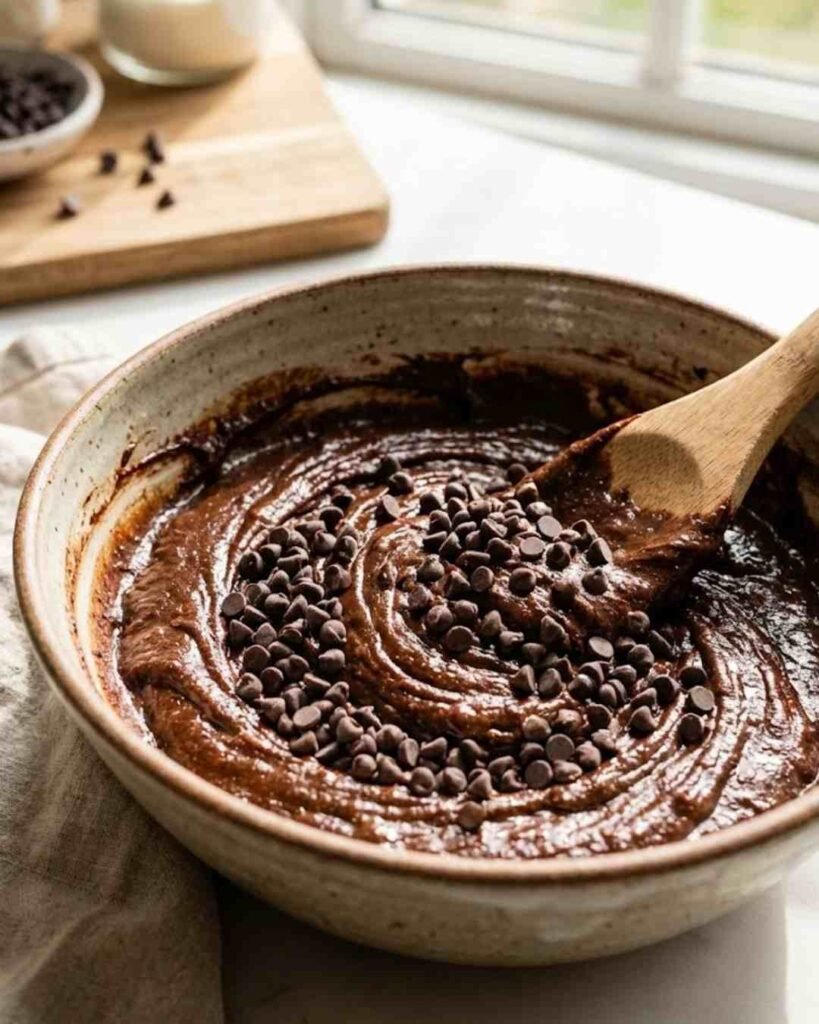 Step 6: Fold in Chocolate Chips