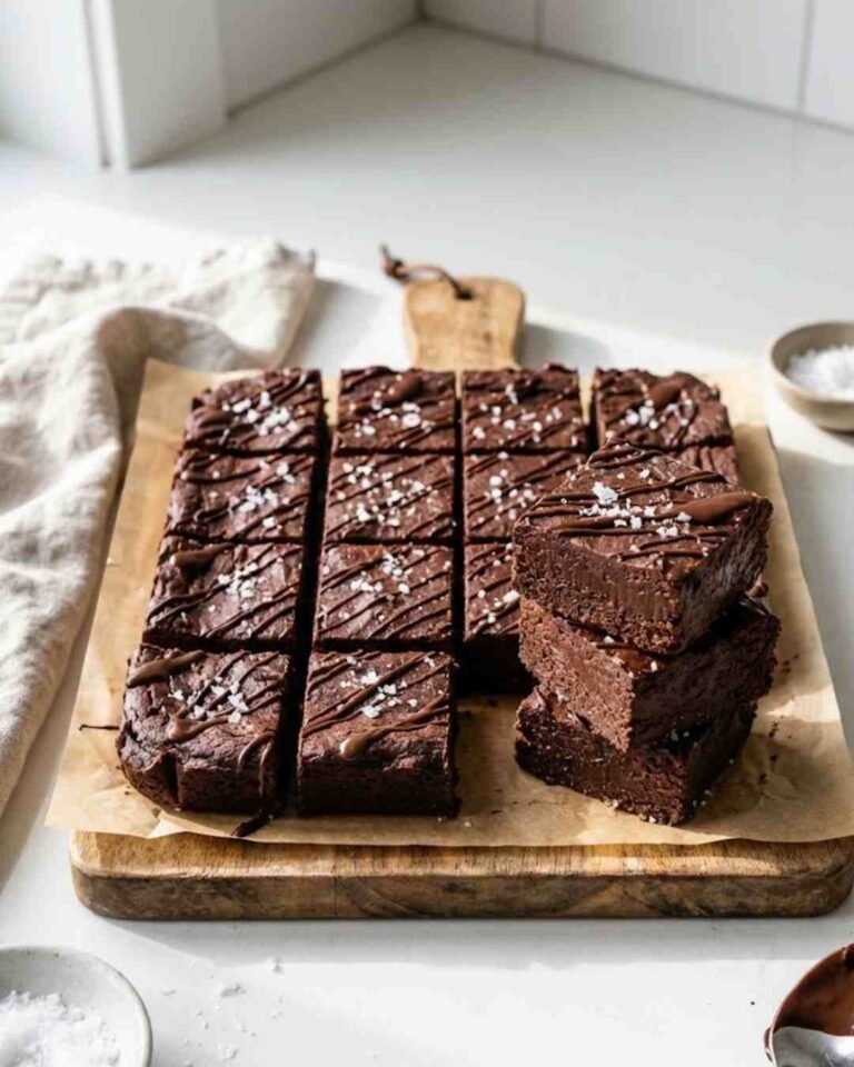 Vegan No Bake Brownies – Healthy Fudgy No-Bake Dessert