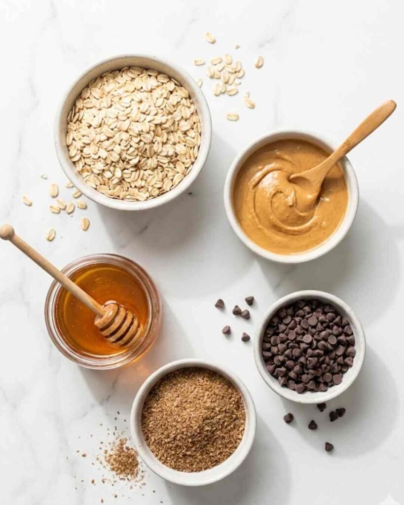 No Bake Peanut Butter Energy Bites 